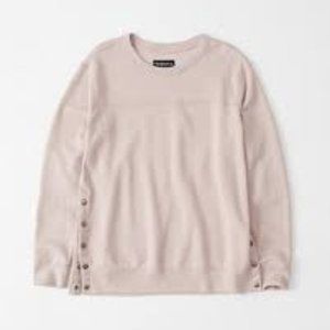 A&F Side Snap Sweatshirt